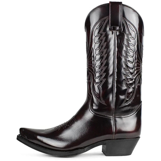 Doug – Robuste Westernstiefel aus Leder