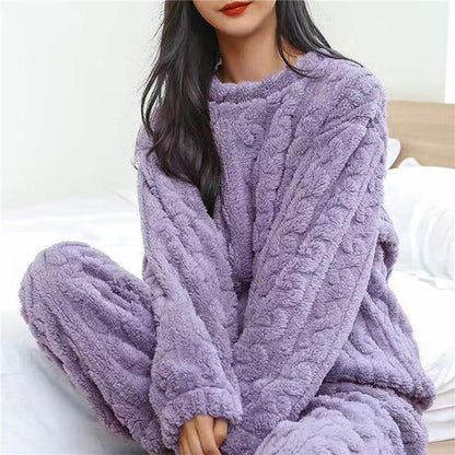 Pamela – Fleece-Pyjama-Set für Damen