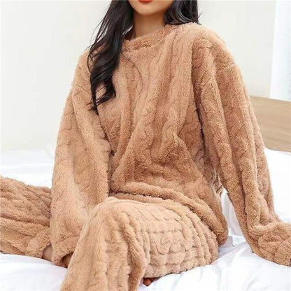 Pamela – Fleece-Pyjama-Set für Damen