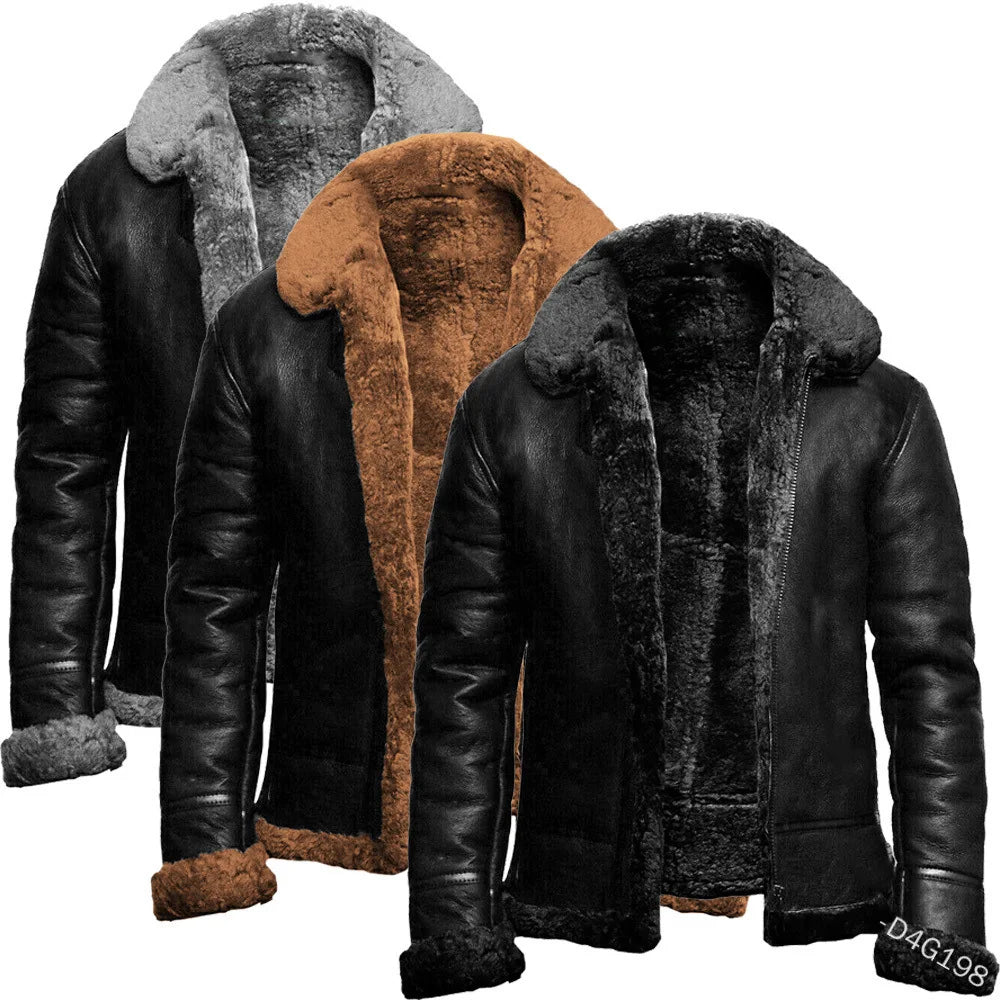 Allen – Winterjacke mit Kunstpelz – Herren