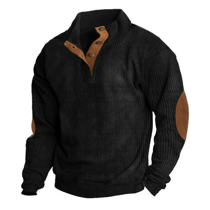 Jonathan – Patchwork-Sweatshirt für Herren