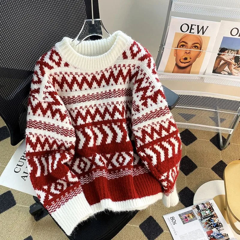 Holly – Überdimensionierter Strickpullover für Damen