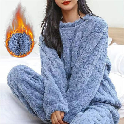 Pamela – Fleece-Pyjama-Set für Damen