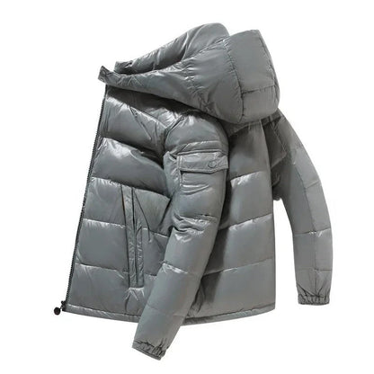 Karl – Glänzende Steppjacke für Herren