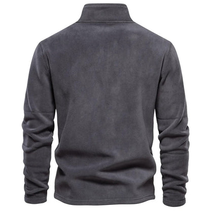 Jacob – Fleece-Pullover mit Hohem Kragen